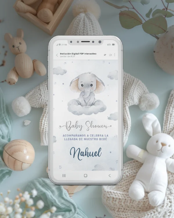 Baby Shower Elefante