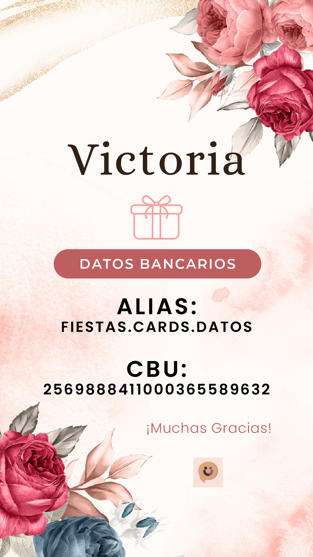 015-019 Cumple 15 Florecer_Datos Bancarios
